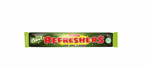Swizzels Refreshers Sour Apple Chew Bar freeshipping - allkindzacandy
